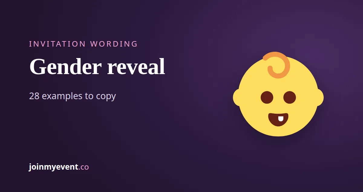 Feature Blog Example Baby Shower Invitation Wording: 30 Examples to Copy - JoinMyEvent Blog